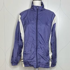 Wilson vintage lined windbreaker purple L